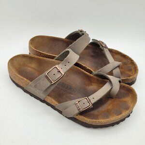 Birkenstock Mayari Women's 6 - 6.5 EU 37 Sandals Leather Comfort
